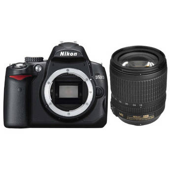 Nikon D5000 Digital SLR Camera Kit with 18-105mm Lens
