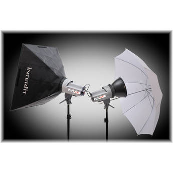 Interfit EXD400 Softbox/Umbrella Kit