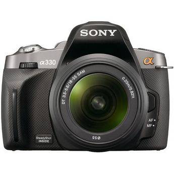 Sony Alpha A330 Digital SLR with 18-55mm Lens (Black)