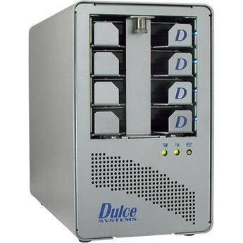 Dulce Systems 4TB PRO Q PCIe External Hard Drive Array