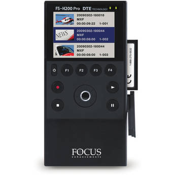 Focus Enhancements FS-H200 Portable Compact Flash DTE Recorder