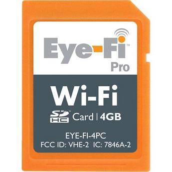 Eye-Fi 4GB Wi-Fi Pro SDHC Memory Card