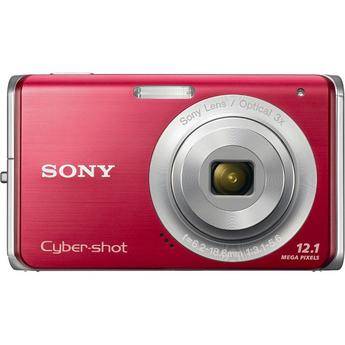 Sony Cyber-shot DSC-W190 Digital Camera (Red)