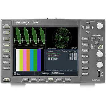 Tektronix 1741C Analog Dual-Standard Waveform Monitor