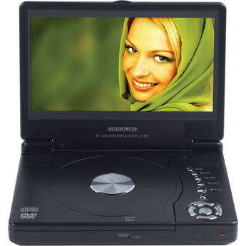 Audiovox D1809 8" Slim Line Portable DVD Player