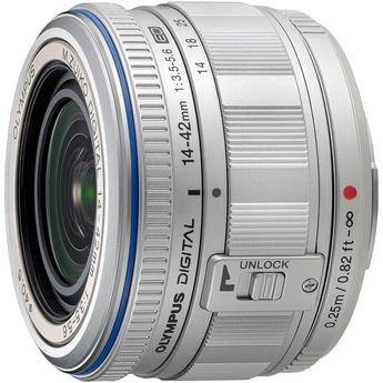 Olympus M.ZUIKO Digital ED 14-42mm f/3.5-5.6 Micro 4/3 Zoom (Silver)