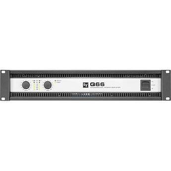 Electro-Voice Q66II Stereo Power Amplifier (250W/Channel @ 8 Ohms)