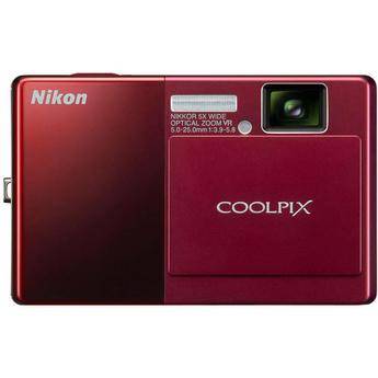 Nikon CoolPix S70 Digital Camera (Red)