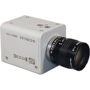 Hitachi HV-D30-S4 High Resolution C Mount 3CCD Color Camera