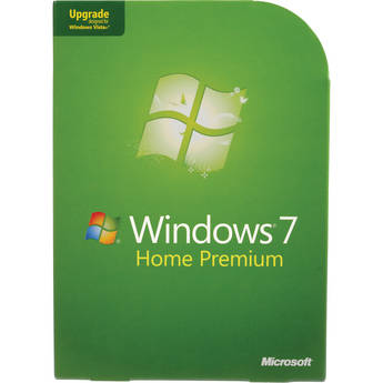Microsoft Windows 7 Home Premium   (32- or 64-bit)  (Upgrade from XP or Vista)