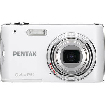 Pentax Optio P80 Digital Camera (Pearl)