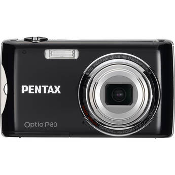 Pentax Optio P80 Digital Camera (Black)