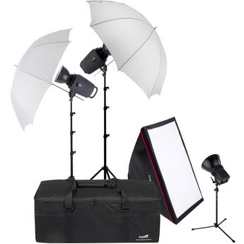 Impact Three Light Portrait Backlight Kit (120VAC)