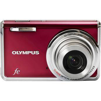 Olympus FE-5020 Digital Camera (Red)