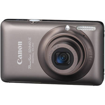 Canon PowerShot SD940 IS Digital Camera (Brown)