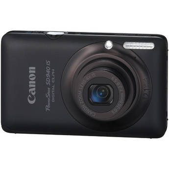 Canon PowerShot SD940 IS Digital Camera (Black)