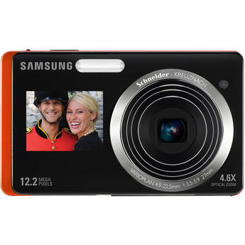 Samsung DualView TL225 Digital Camera (Orange)