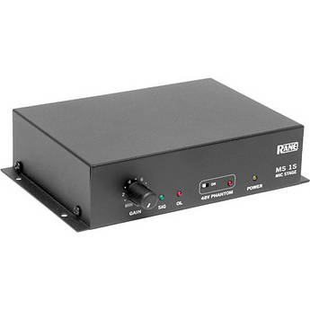 Rane MS-1S Mic Stage - Microphone Preamplifier