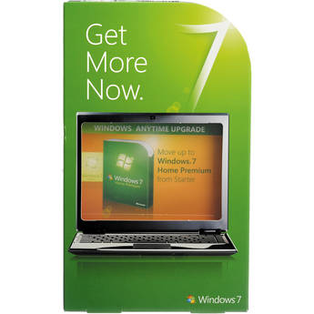 Microsoft Windows 7 Home Premium (Anytime Upgrade from Windows 7 Starter 32/64-bit)