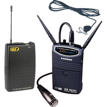 Samson UM1 Portable Wireless Lavalier Microphone System  (Frequency N4)