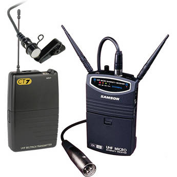 Samson UM1 Portable Wireless Lavalier Microphone System (Frequency N5)