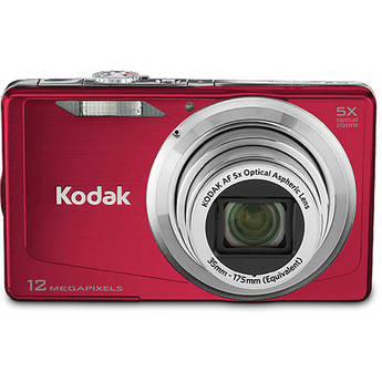Kodak EasyShare M381 12MP Digital Point-And Shoot Camera (Red)