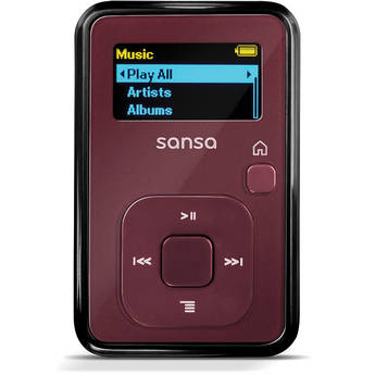 SanDisk 4GB Sansa Clip+ MP3 Player (Burgundy Red)