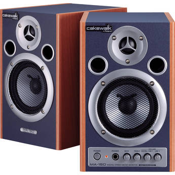 Roland MA-15D 4" 30W 2-Way Desktop Monitor (Pair, Blue/Natural)