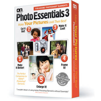 onOne Software Photo Essentials 3 Software Plug-in for Adobe Photoshop Elements