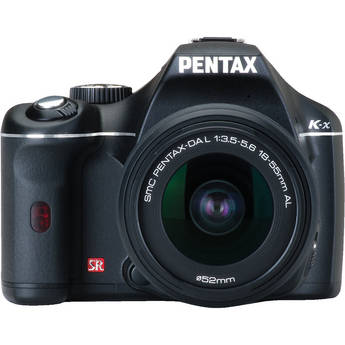 Pentax Pentax K-x Digital SLR with 18-55mm Zoom Lens (Black)