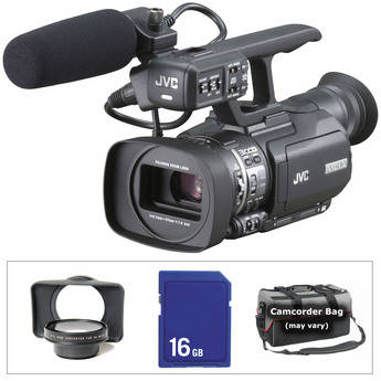 JVC GY-HM100 HD Camcorder Starter Kit