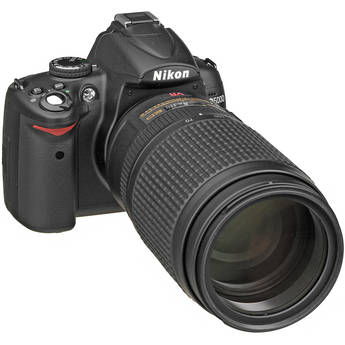 Nikon D5000 Digital SLR Camera with  70-300mm VR  f/4-5.6G Lens
