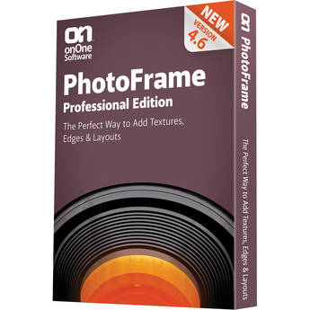onOne Software PhotoFrame 4.6 Professional Edition Photoshop Plug-in (Single User License)