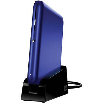 Western Digital 640GB My Passport Elite Portable USB 2.0 Hard Drive (Metallic Blue)