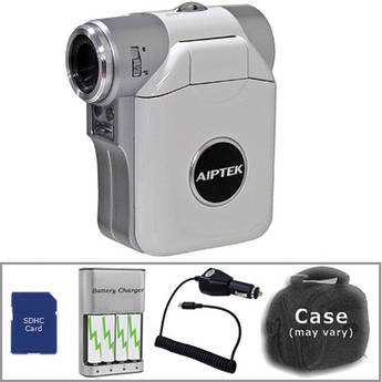 Aiptek ISDV2.4 Flash Memory Camcorder Basic Kit (White)