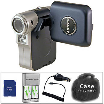 Aiptek ISDV2.4 Flash Memory Camcorder Basic Kit (Blue)