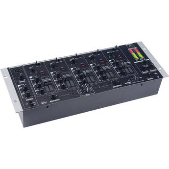 Gemini MM-3000 5-Channel Rack Mounted DJ Mixer