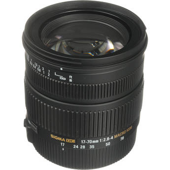Sigma 17-70mm f/2.8-4 DC Macro OS HSM Lens for Nikon Digital Cameras