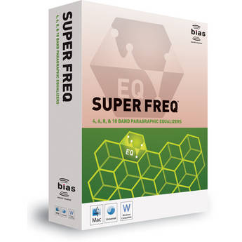 Bias SuperFreq - Paragraphic EQ Plug-Ins