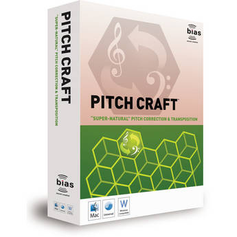 Bias PitchCraft - Pitch Correction Plug-In (Educational Institution Discount - 5 Station Lab Pack)