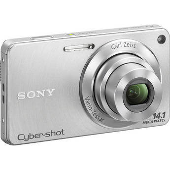 Sony Cyber-shot DSC-W350 Digital Camera (Silver)