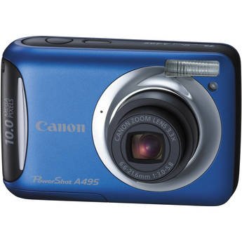 Canon C�mera Digital PowerShot A495 (Azul)