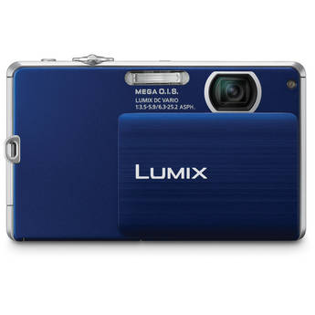 Panasonic LUMIX DMC-FP3 Digital Camera (Dark Blue)