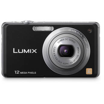 Panasonic LUMIX DMC-FH1 Digital Camera (Black)