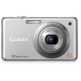 Panasonic C�mera Digital LUMIX DMC-FH1 (Prata)