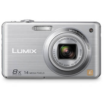 Panasonic C�mera Digital LUMIX DMC-FH20 (Prata)