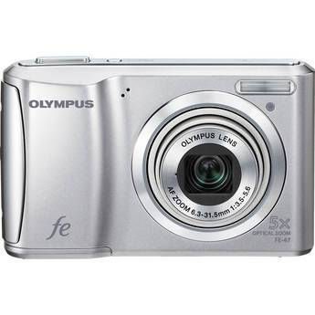 Olympus FE-47 Digital Camera (Silver)