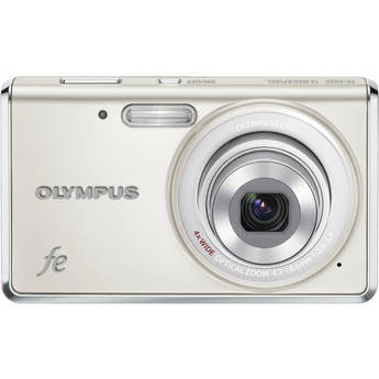 Olympus FE-4020 Digital Camera (Pearl White)