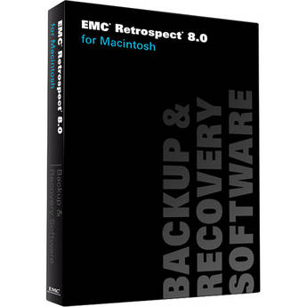 EMC Insignia Retrospect 8 for Mac (3-User, Includes ASM)