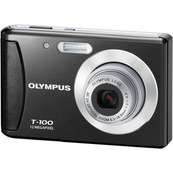 Olympus T-100 Digital Camera (Black)